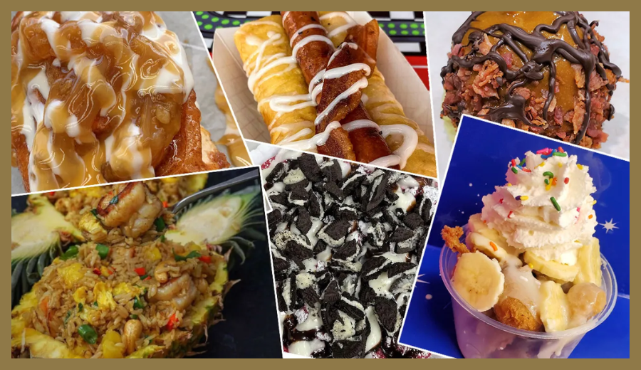 Delicious fair food at Perth Fair Ontario 2025 including sweet treats, fried desserts, and local specialties