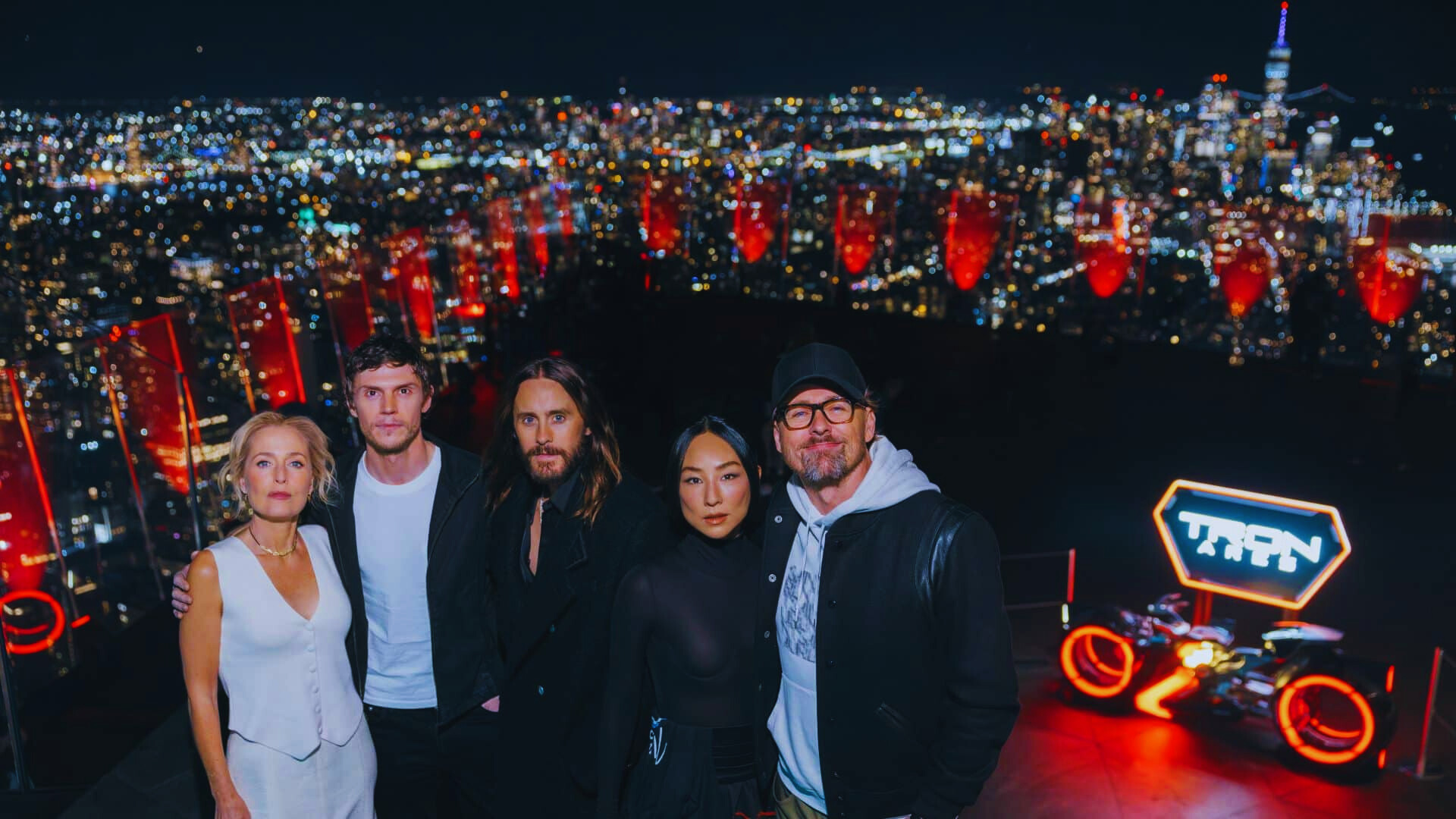 TRON Ares Lights Up New York City on TRON Day Celebration