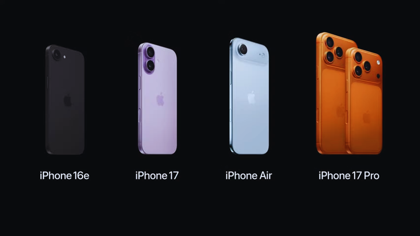 "Apple Stuns With iPhone Air and Fresh Lineup at 2025 Launch"