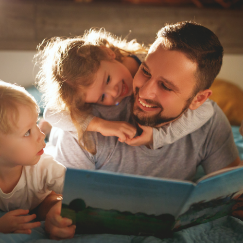 Celebrate the heart of Father’s Day 2025 in Toronto with meaningful moments at home—like story time with Dad and the little ones, creating memories that last.